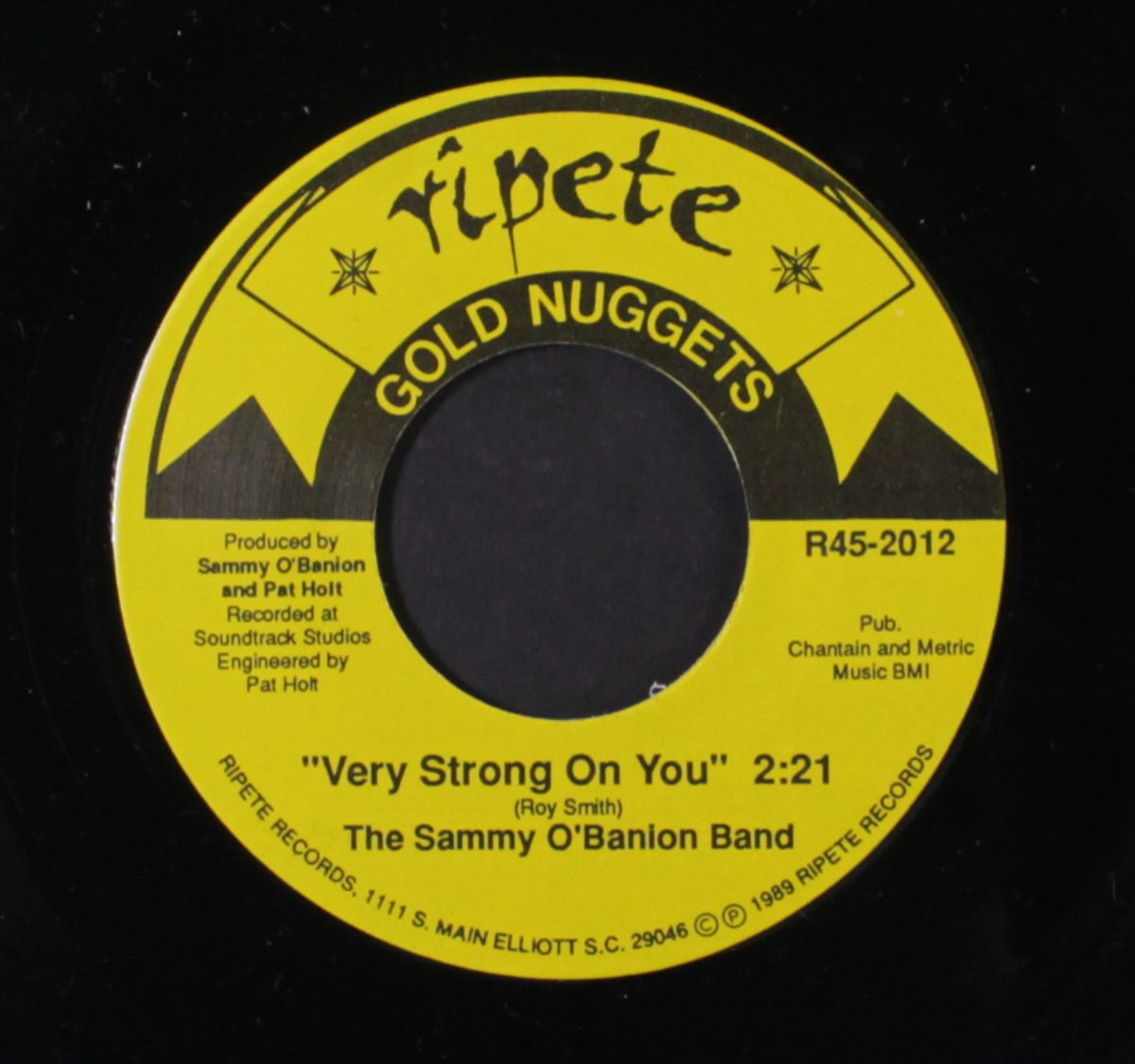 don't you think it's time / very strong on you by SAMMY O'BANION BAND