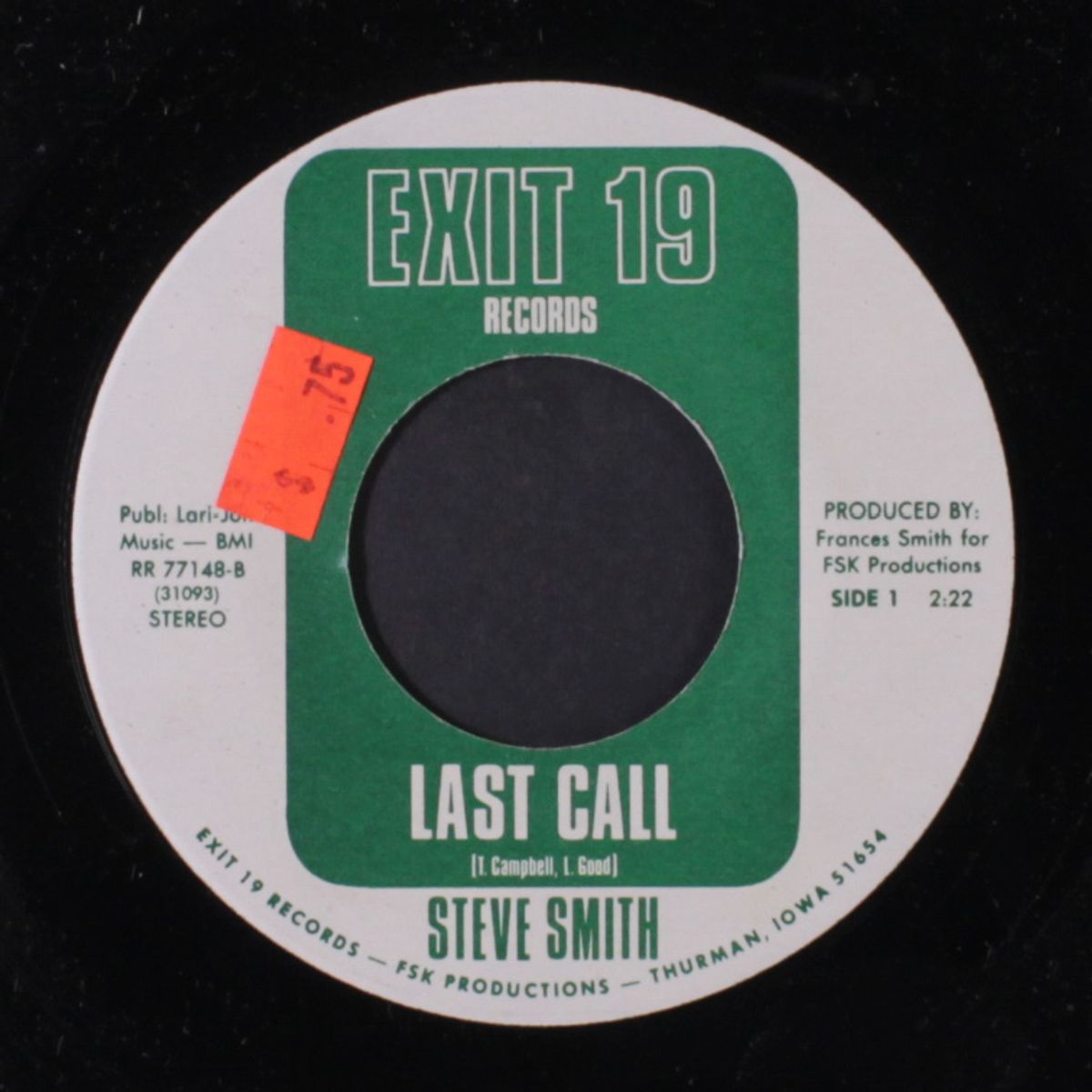 last call / kissin' & killin' by STEVE SMITH