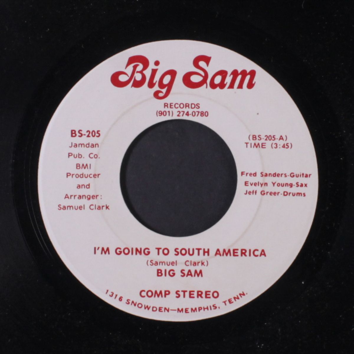 i'm going to south america / this is my world by BIG SAM