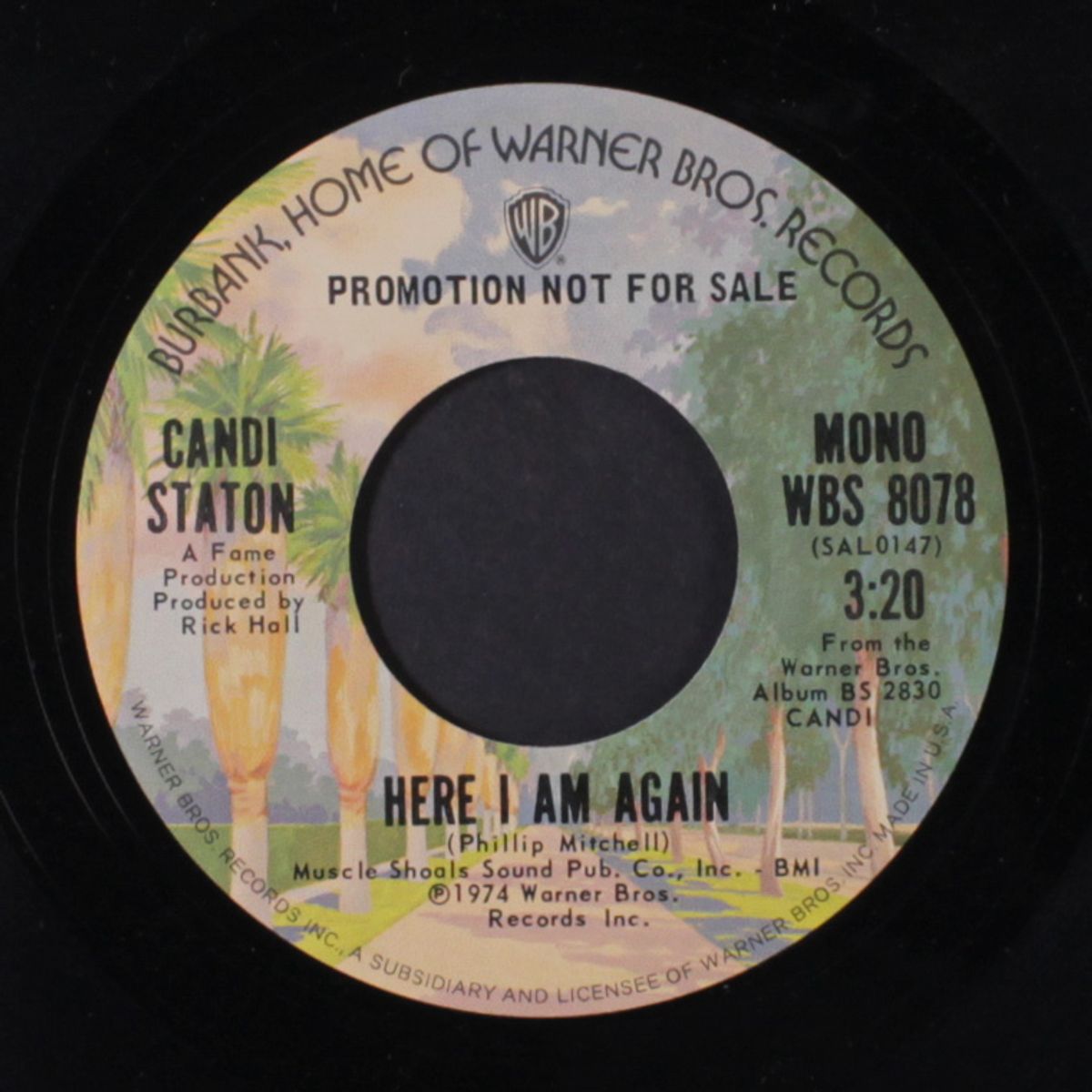 here i am again / mono by CANDI STATON