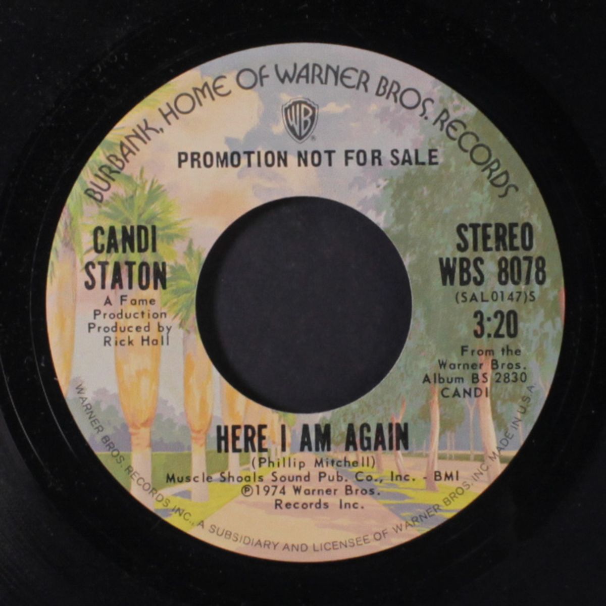 here i am again / mono by CANDI STATON