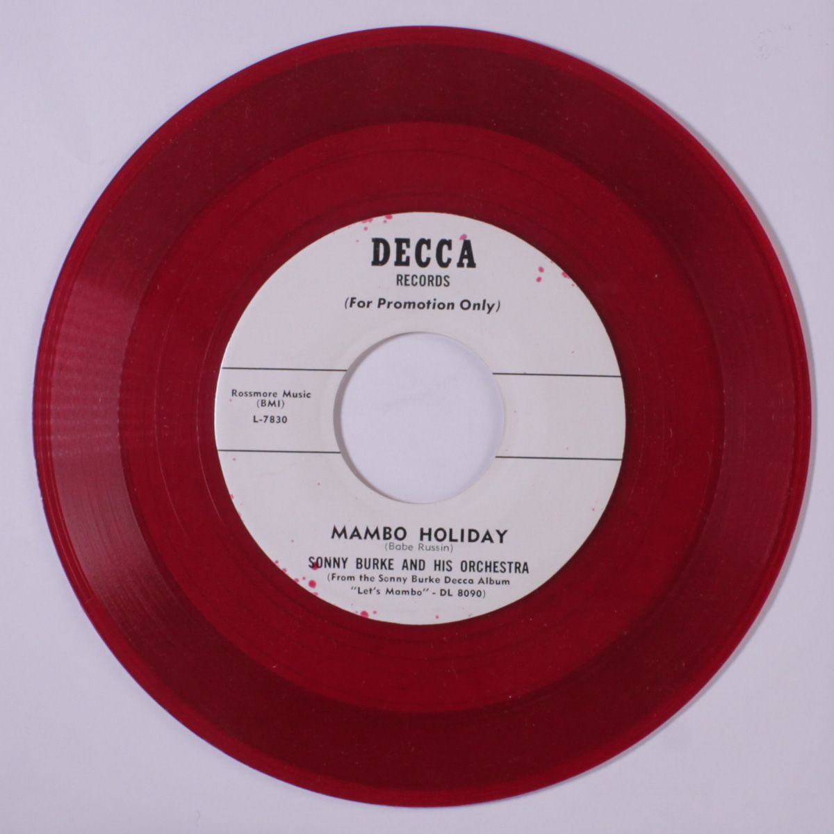 mambo holiday / chi chi cha cha cha by SONNY BURKE