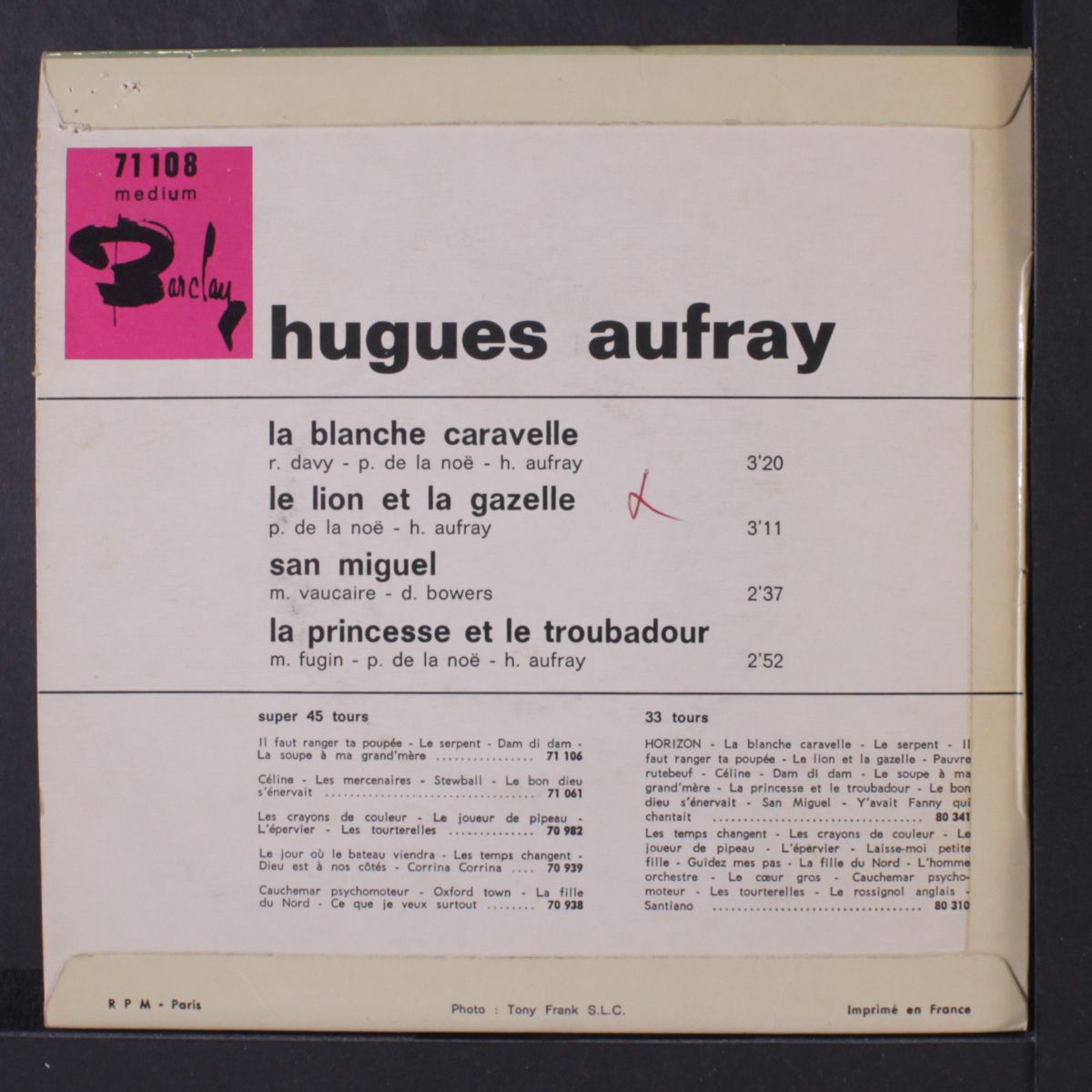 la blanche caravelle + 3 by HUGUES AUFRAY