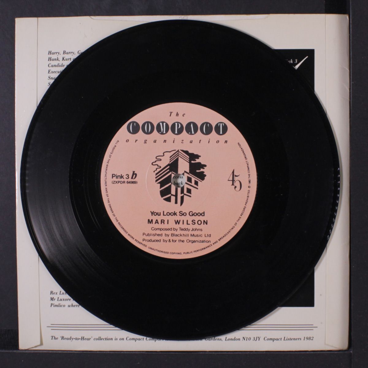 baby it's true / you look so good by MARI WILSON