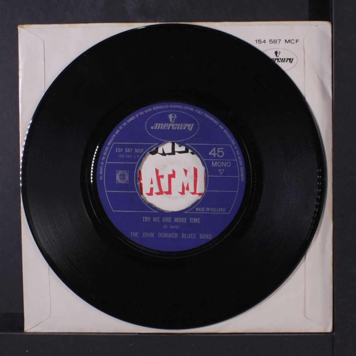 try me one more time / riding at midnight by JOHN DUMMER BLUES BAND
