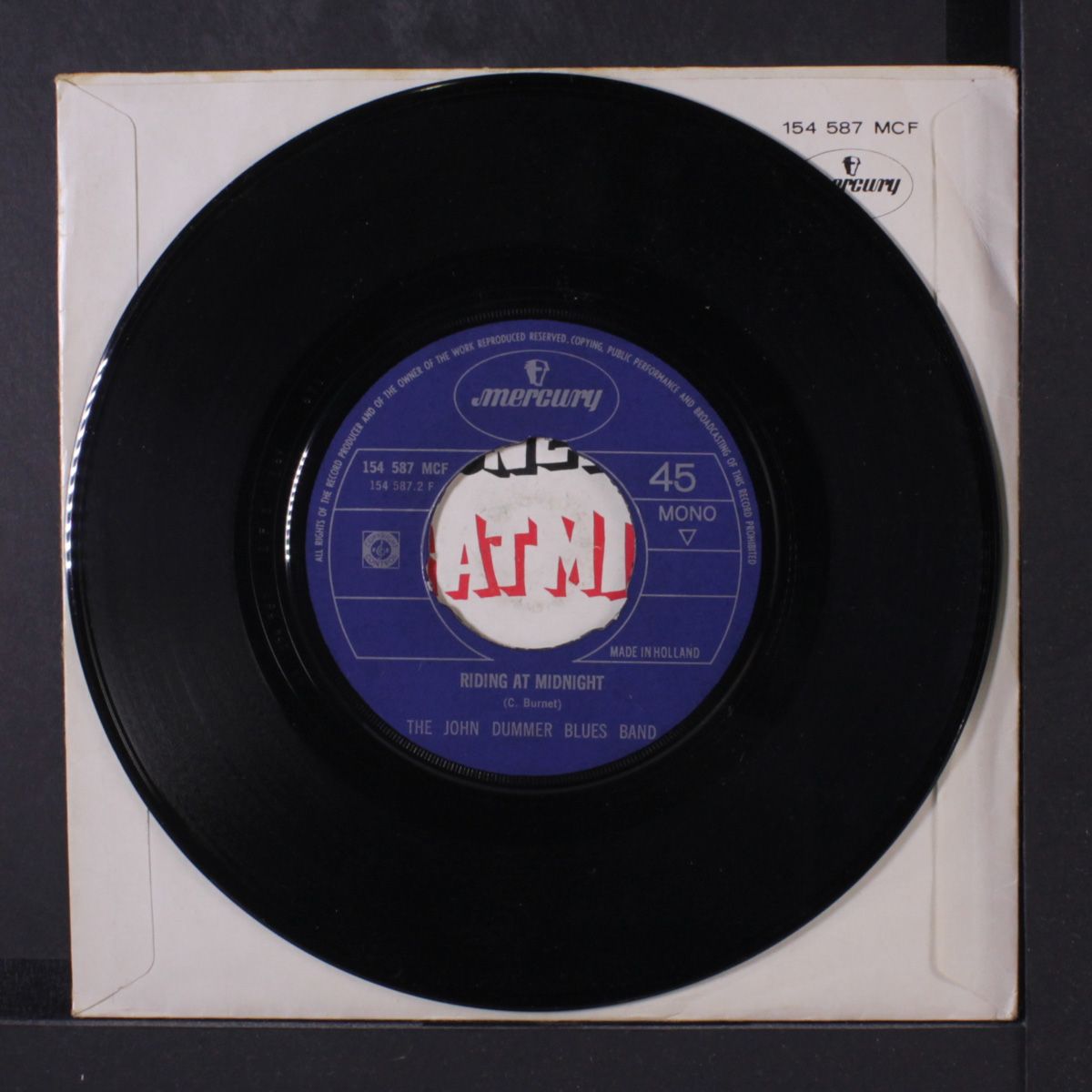try me one more time / riding at midnight by JOHN DUMMER BLUES BAND