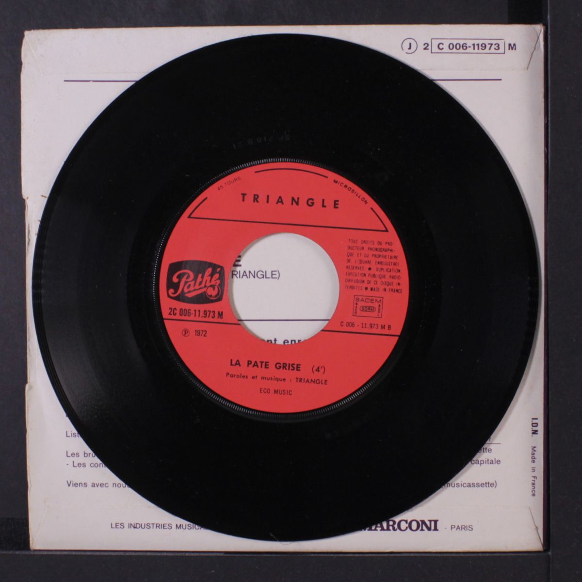 j'ai vu / la pate grise by TRIANGLE