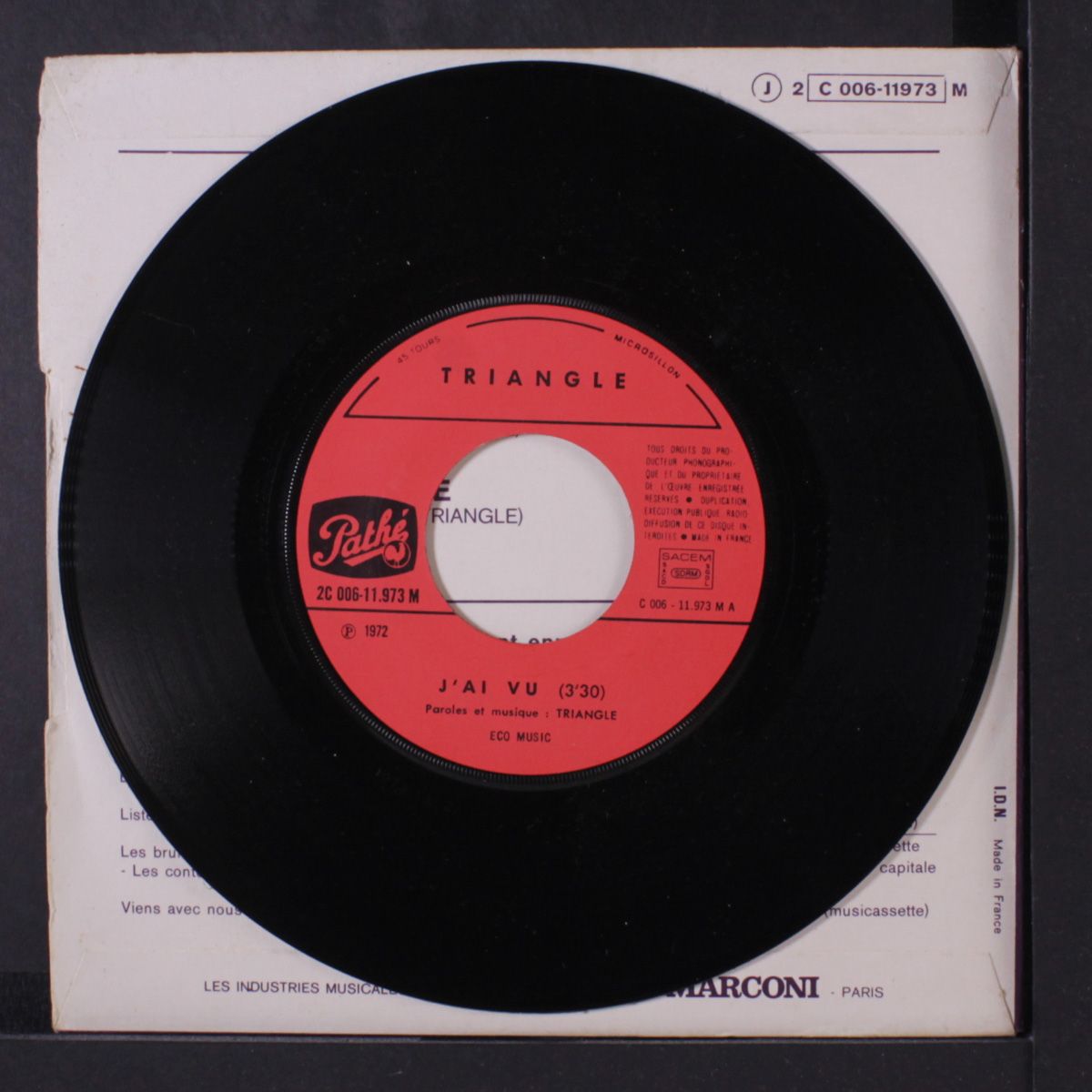 j'ai vu / la pate grise by TRIANGLE
