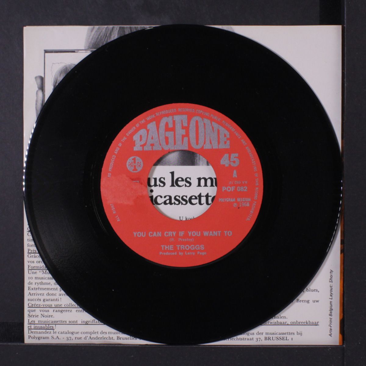there's something about you / you can cry if you want to by TROGGS
