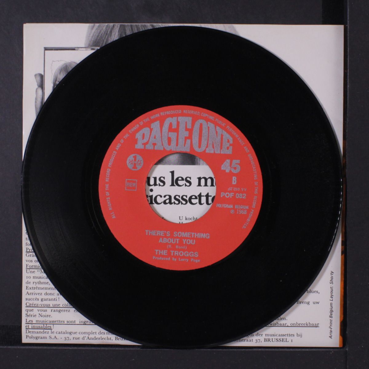 there's something about you / you can cry if you want to by TROGGS