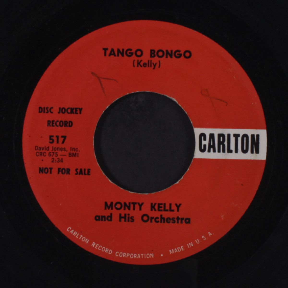 (i loves you porgy / tango bongo) by MONTY KELLY