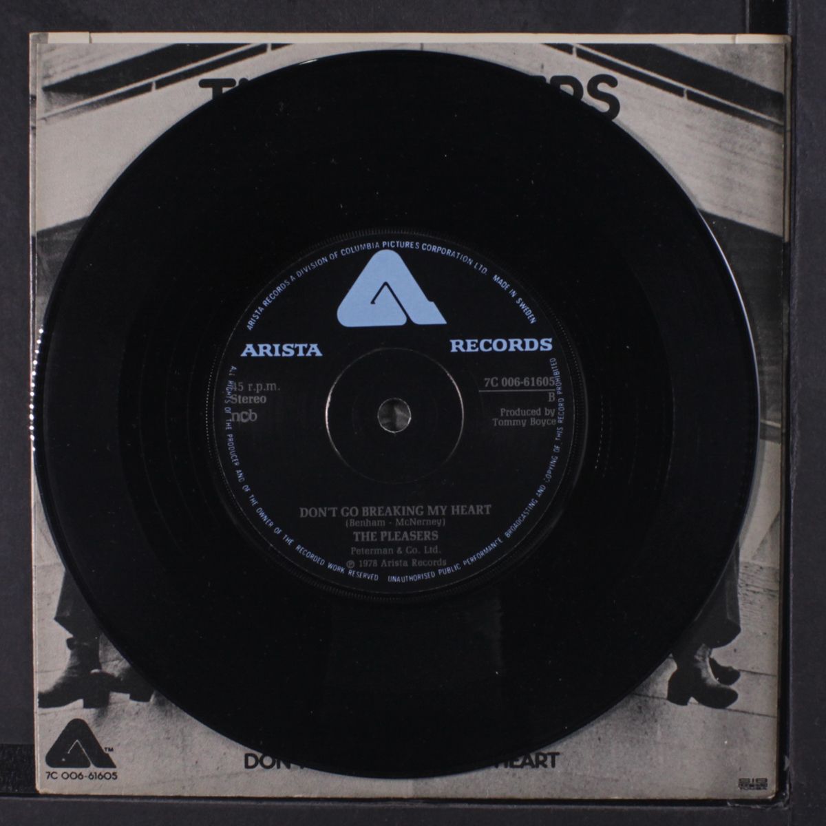 precis of a friend / don't go breaking my heart by PLEASERS