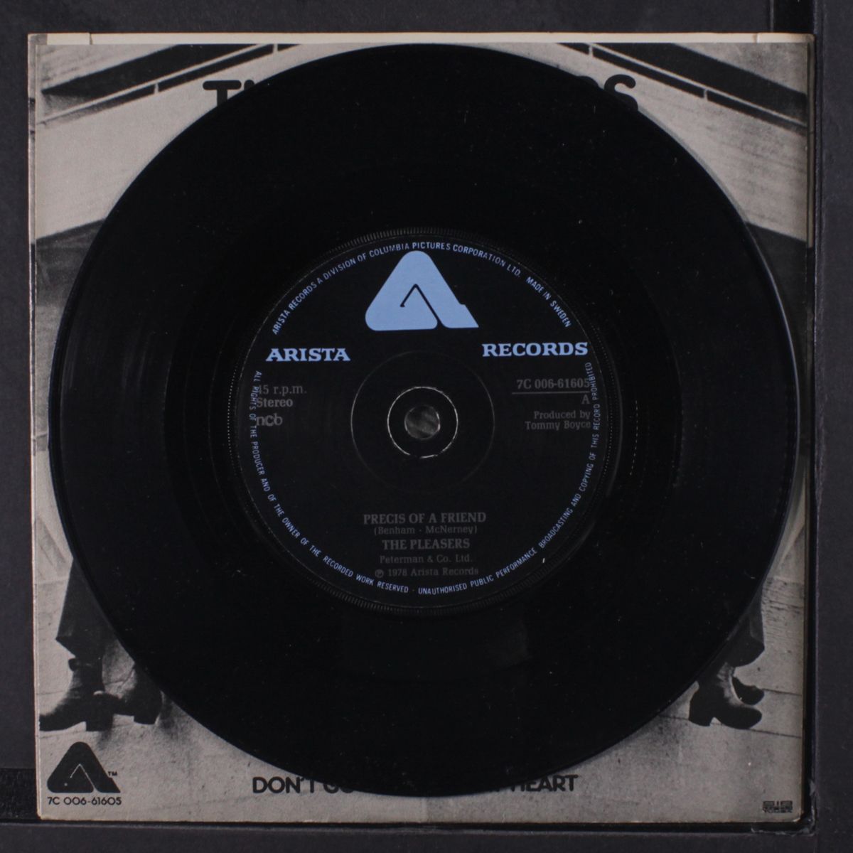 precis of a friend / don't go breaking my heart by PLEASERS