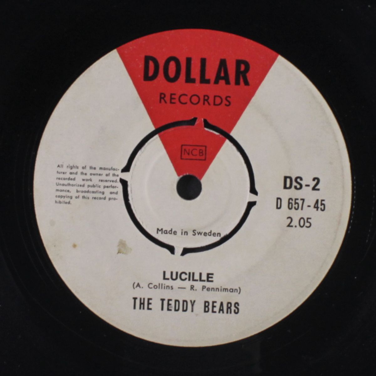 lucille / i'm too young by TEDDY BEARS