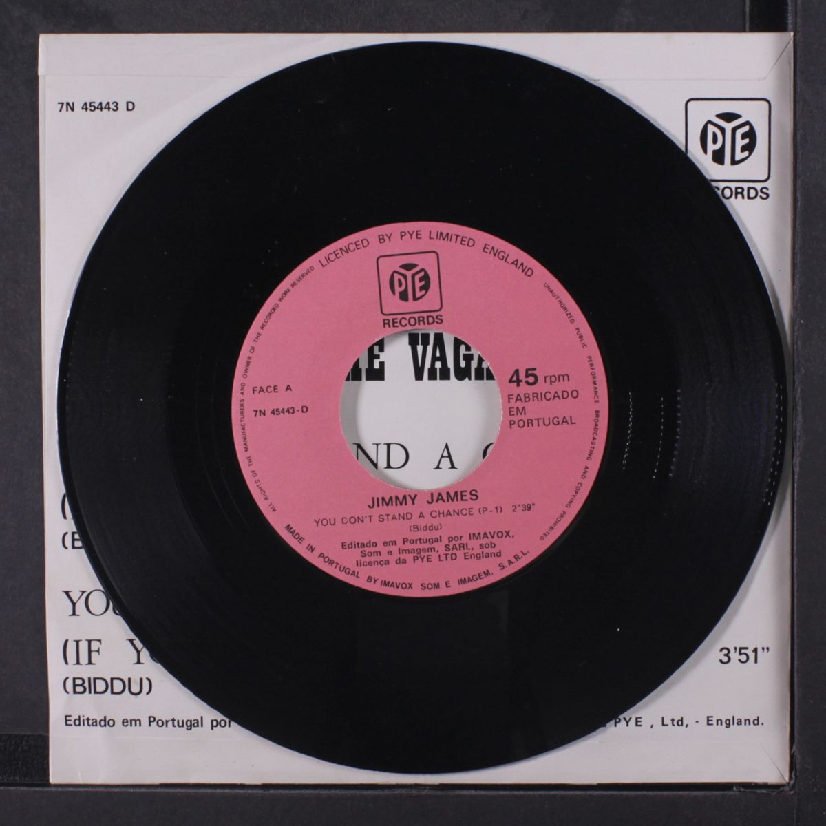 you don't stand a chance / part 2 by JIMMY JAMES & VAGABONDS