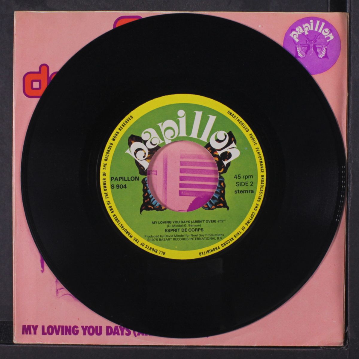 you've taken all that i can give you / my loving you days by ESPRIT DE CORPS
