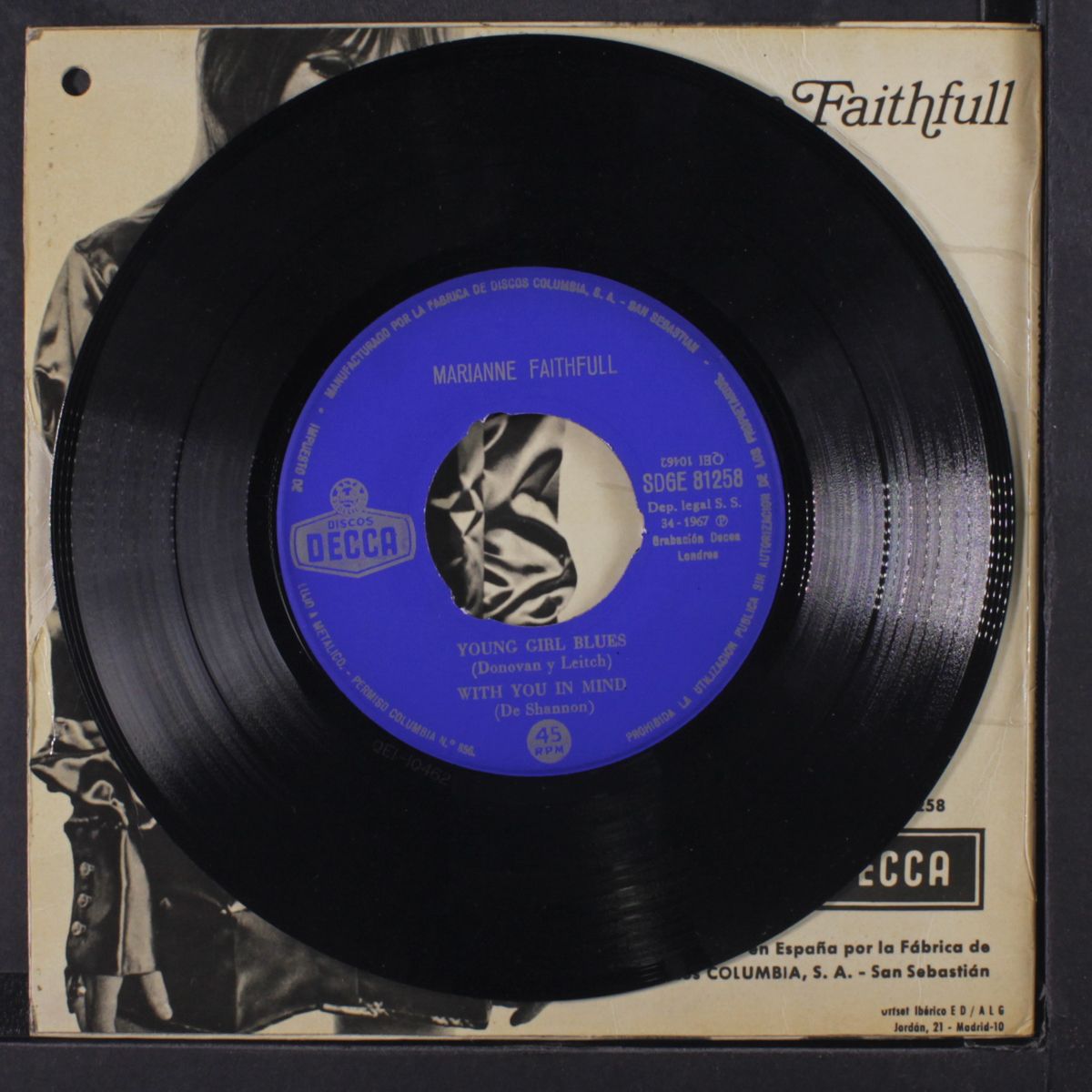 don't make promises ep by MARIANNE FAITHFUL