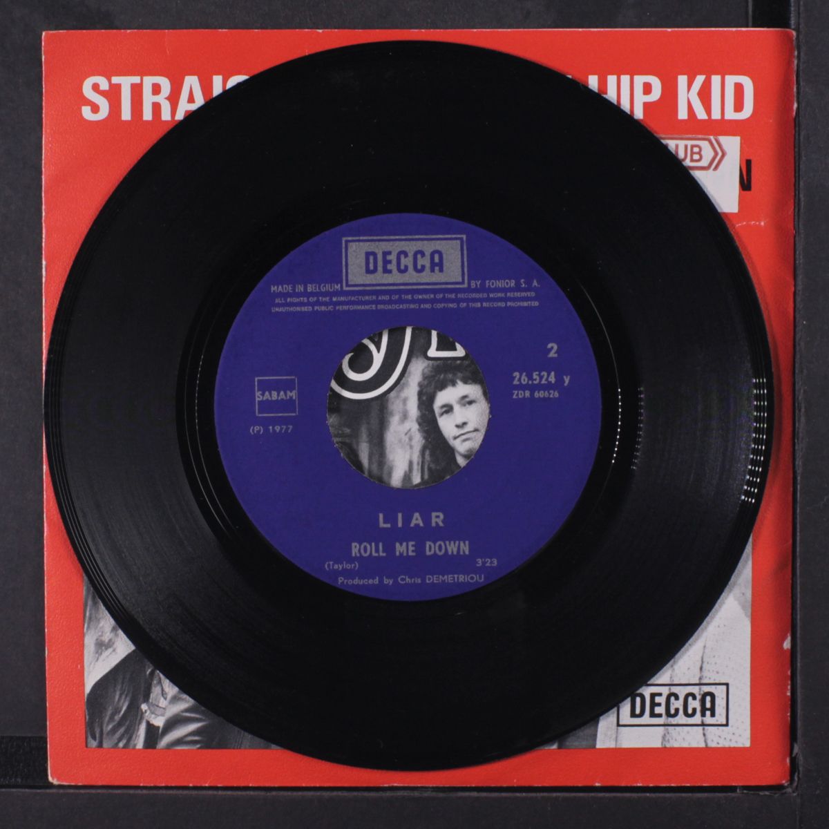 straight from the hip kid / roll me down by LIAR