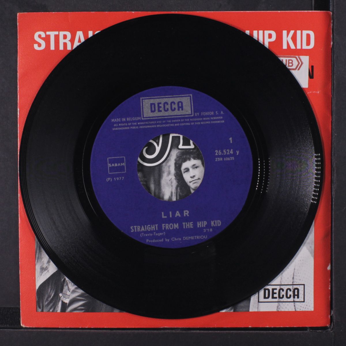 straight from the hip kid / roll me down by LIAR