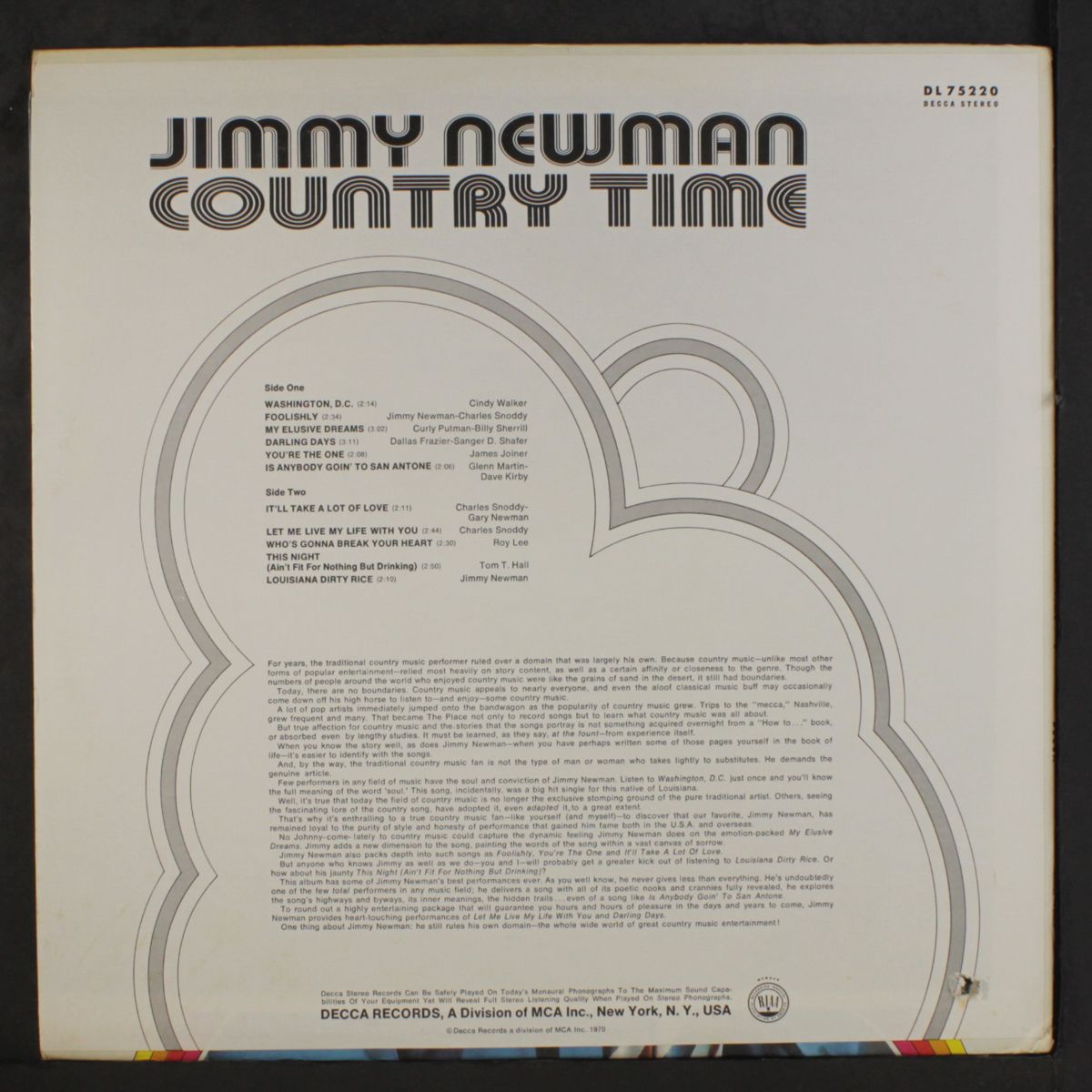 country time by JIMMY NEWMAN