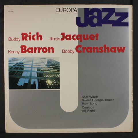 BUDDY RICH,ILLINOIS JACQUET,KENNY BARRON,BO
