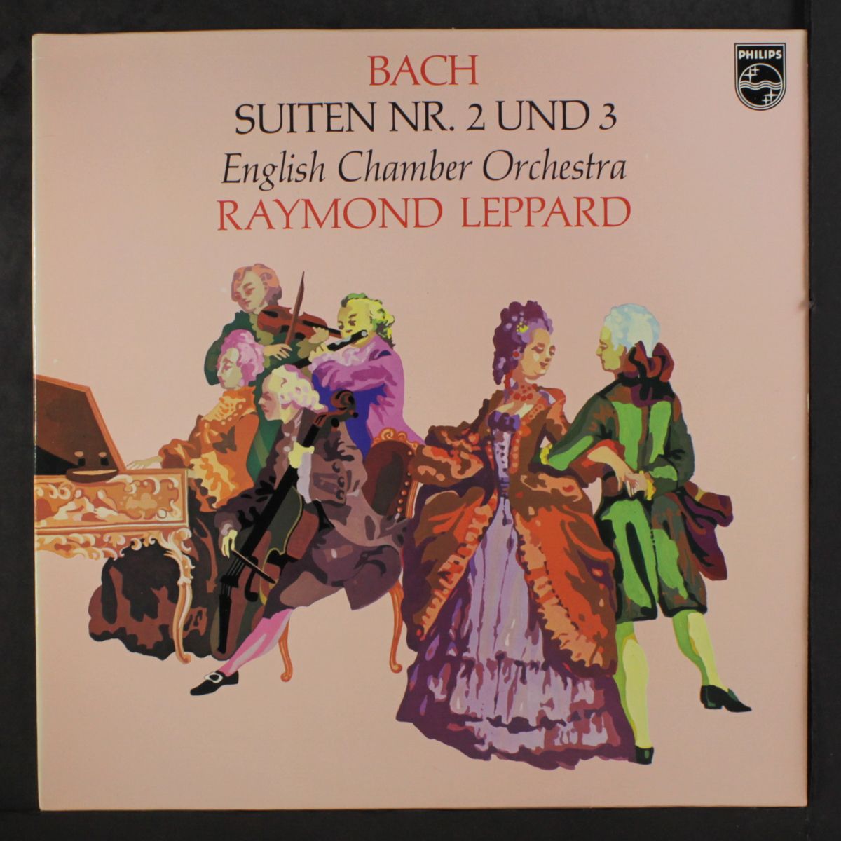 bach: suites 2 & 3 by RAYMOND LEPPARD