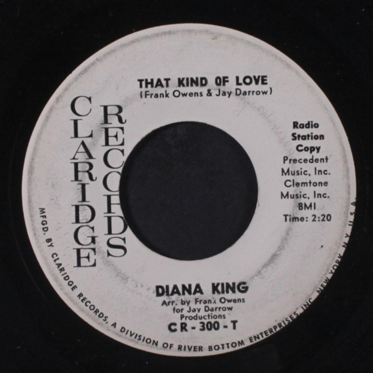 boy in the raincoat / that kind of love by DIANA KING