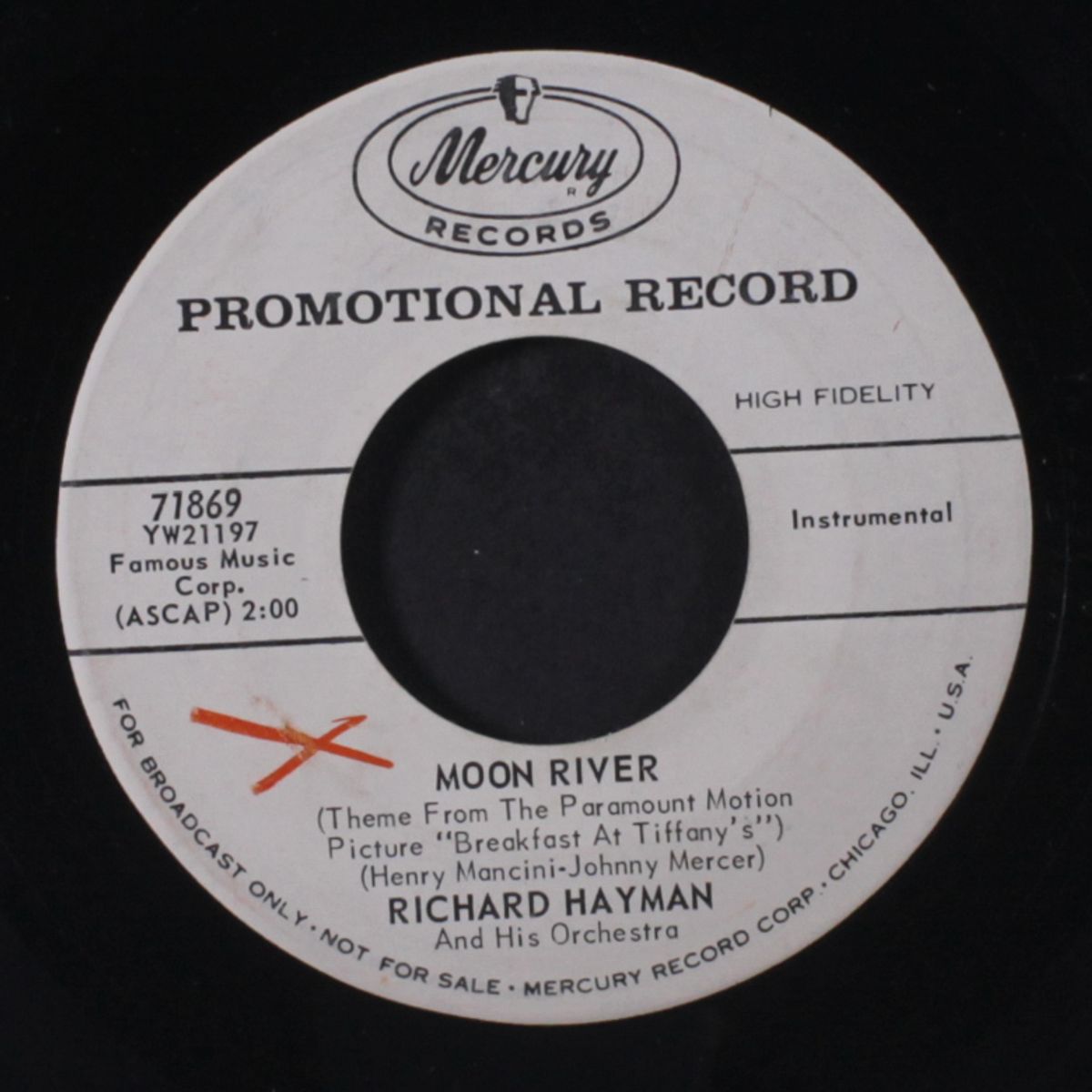 night train / moon river by RICHARD HAYMAN