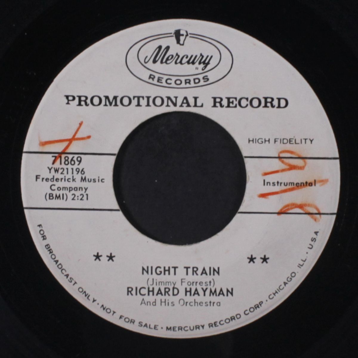 night train / moon river by RICHARD HAYMAN