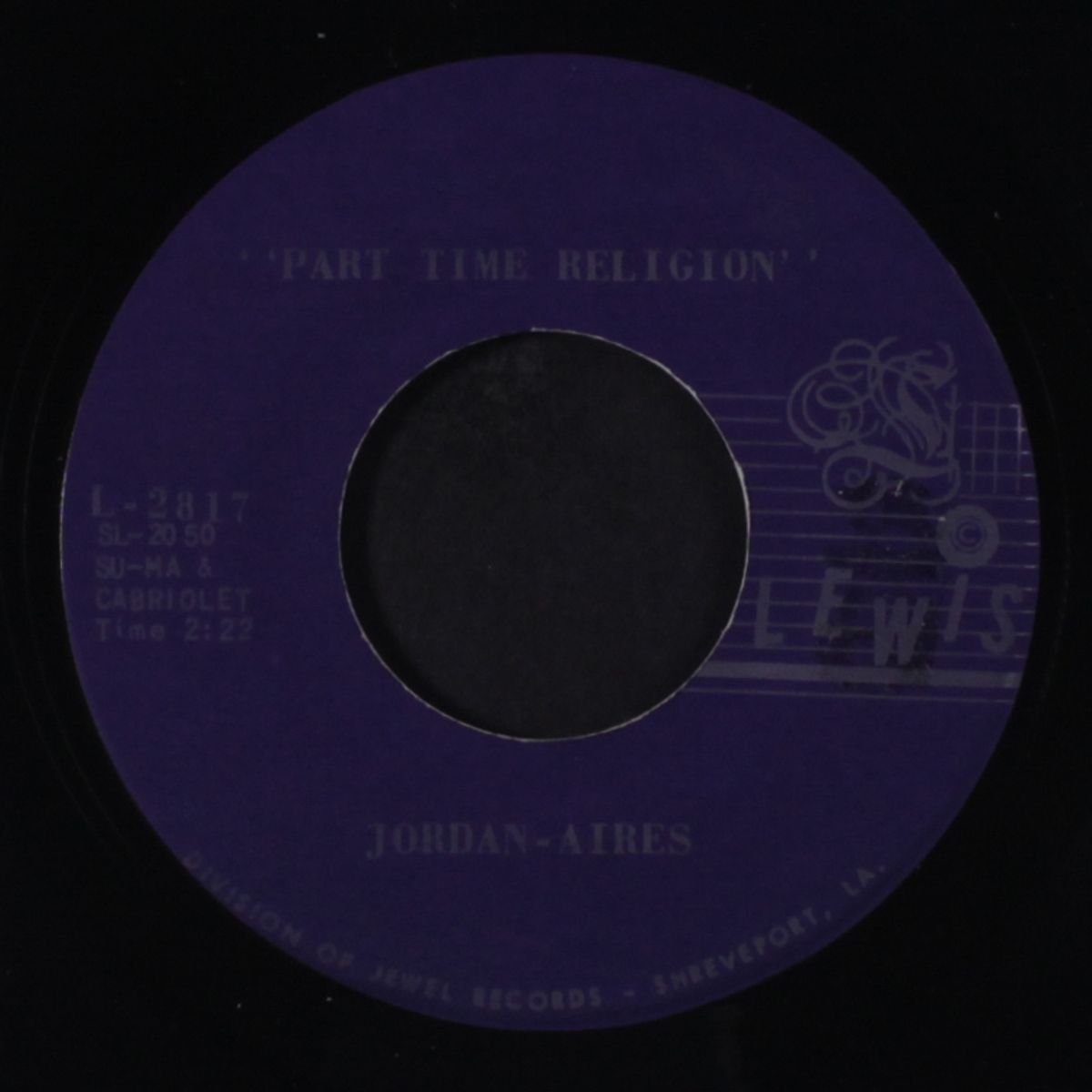 part time religion / wake up brother jonah by JORDAN-AIRES