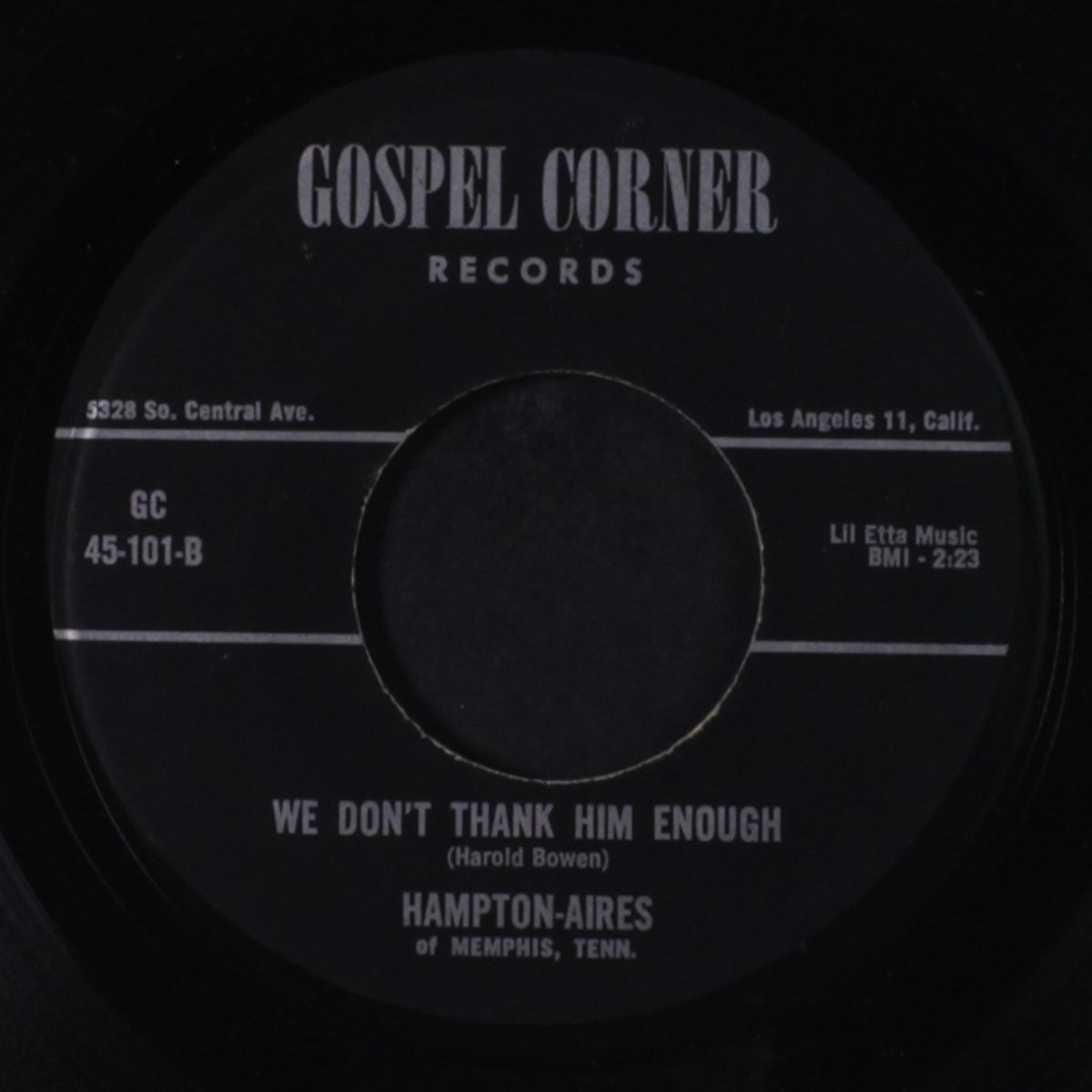 it's a blessing / we don't thank him enough by HAMPTON-AIRES