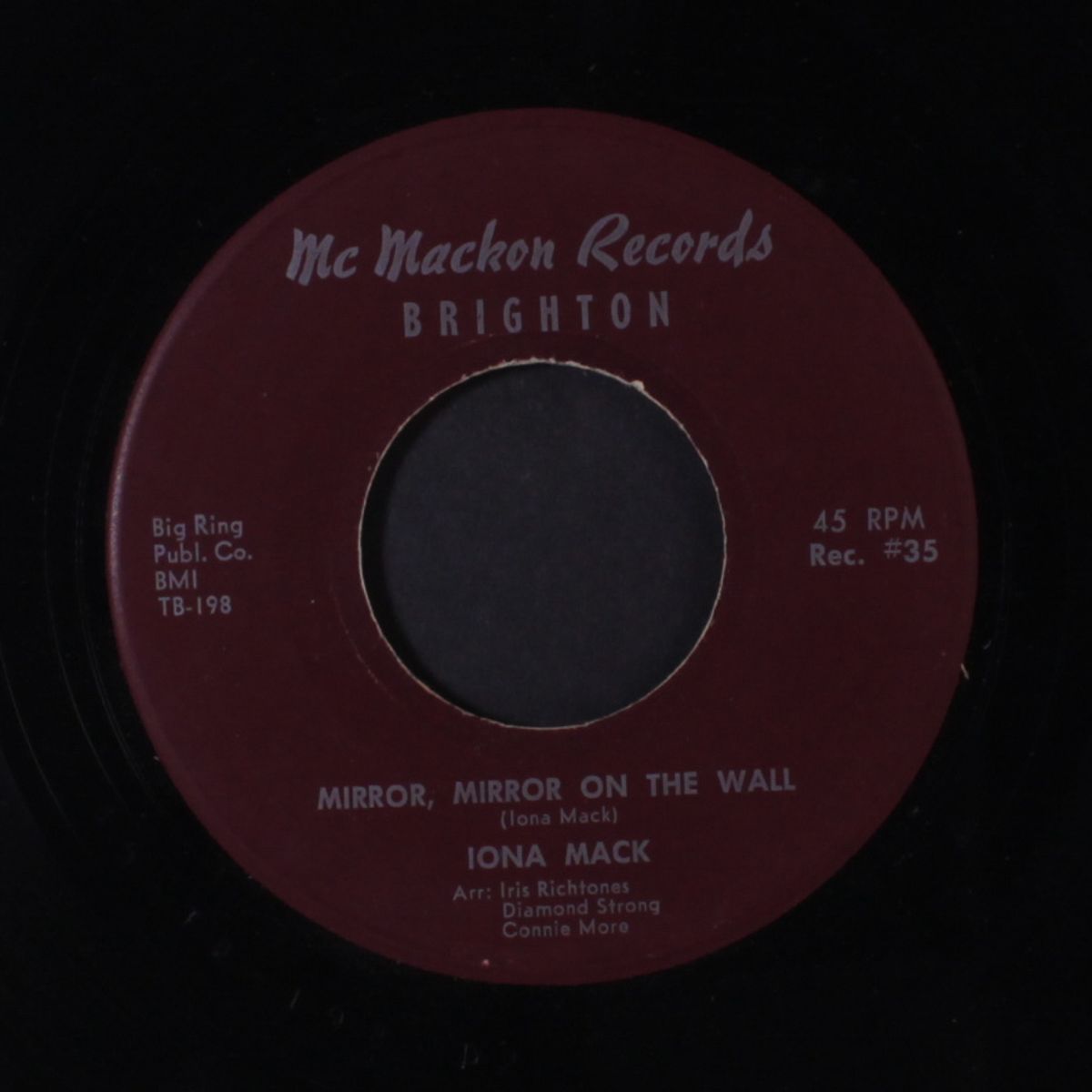 mirror, mirror on the wall / i wish i knew, i wish i knew by IONA MACK
