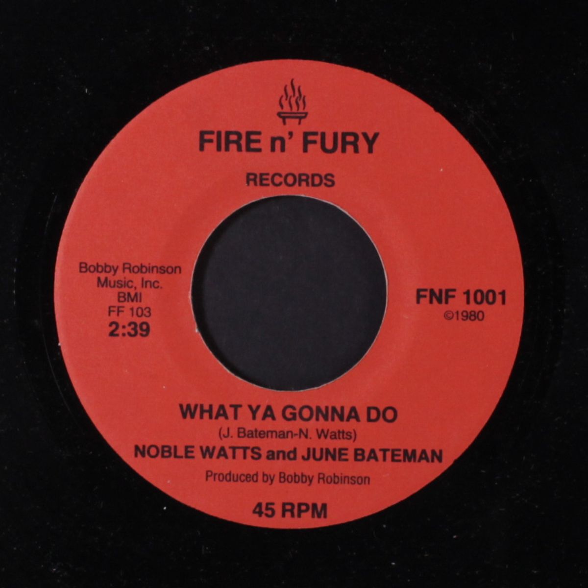 jockin / what ya gonna do by NOBLE WATTS & JUNE BATEMAN