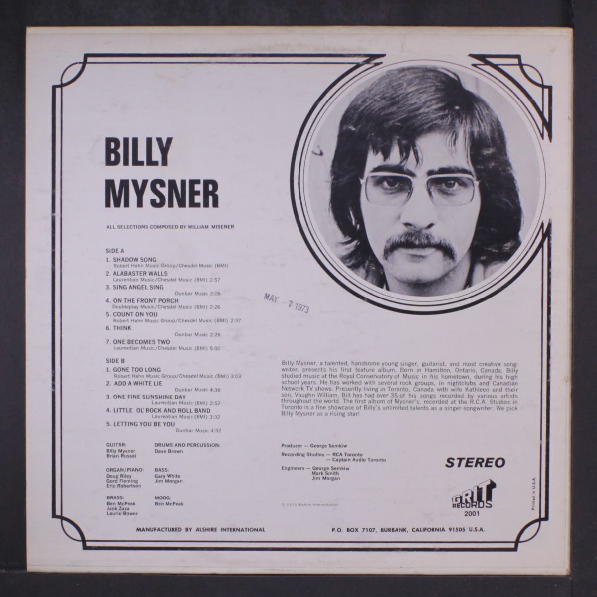 billy mysner by BILLY MYSNER