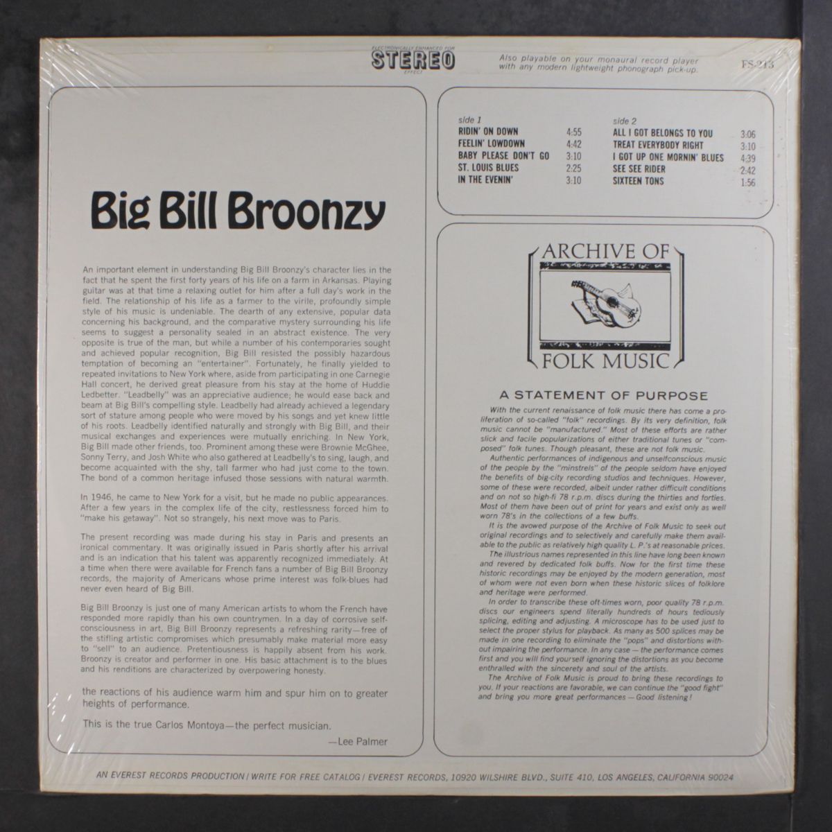 big bill broonzy by BIG BILL BROONZY