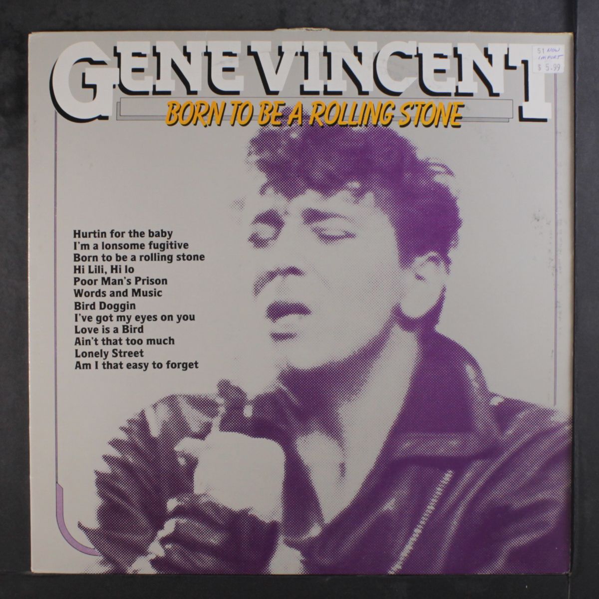 born to be a rolling stone by GENE VINCENT