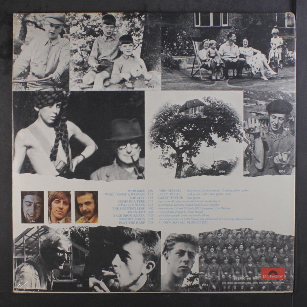 memories by JOHN MAYALL