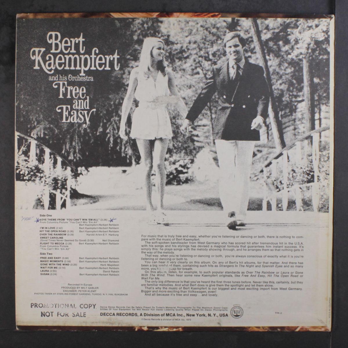 free and easy by BERT KAEMPFERT