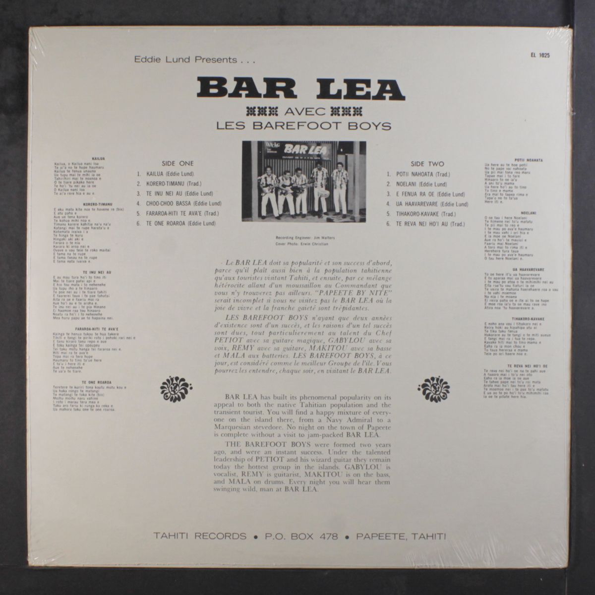 bar lea by LES BAREFOOT BOYS