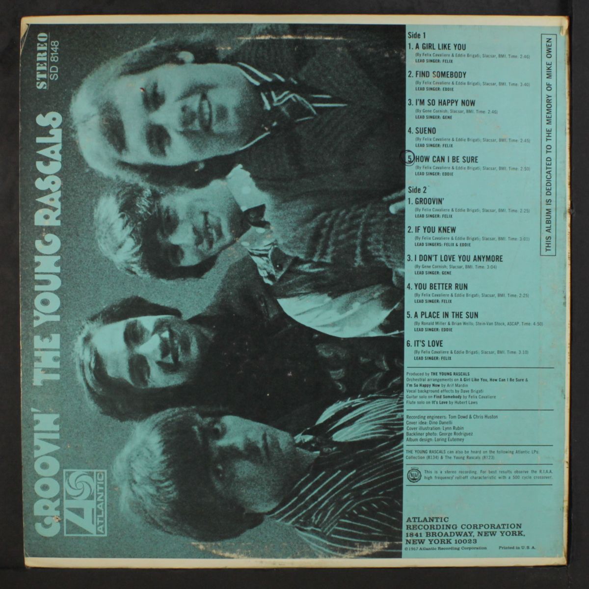 groovin' by YOUNG RASCALS