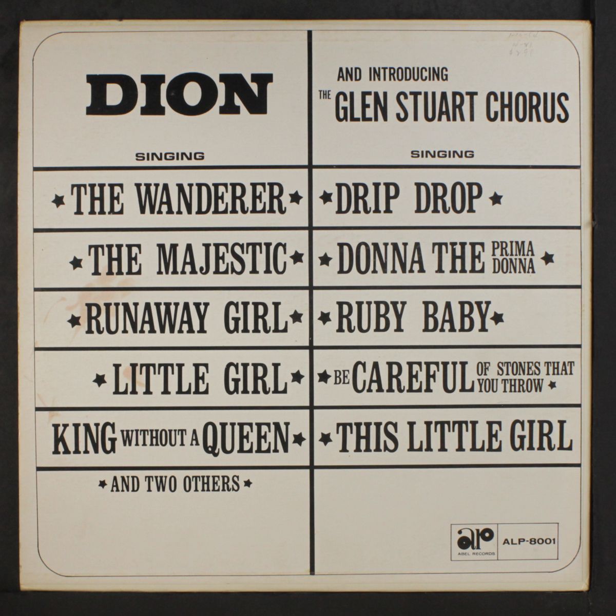 dion/glen stuart chorus by DION/GLEN STUART CHORUS
