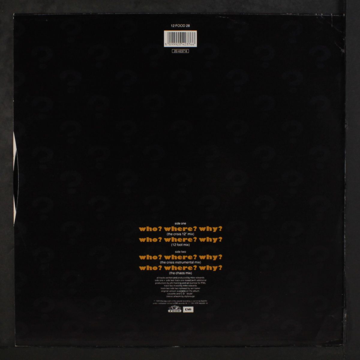 who? where? why? by JESUS JONES