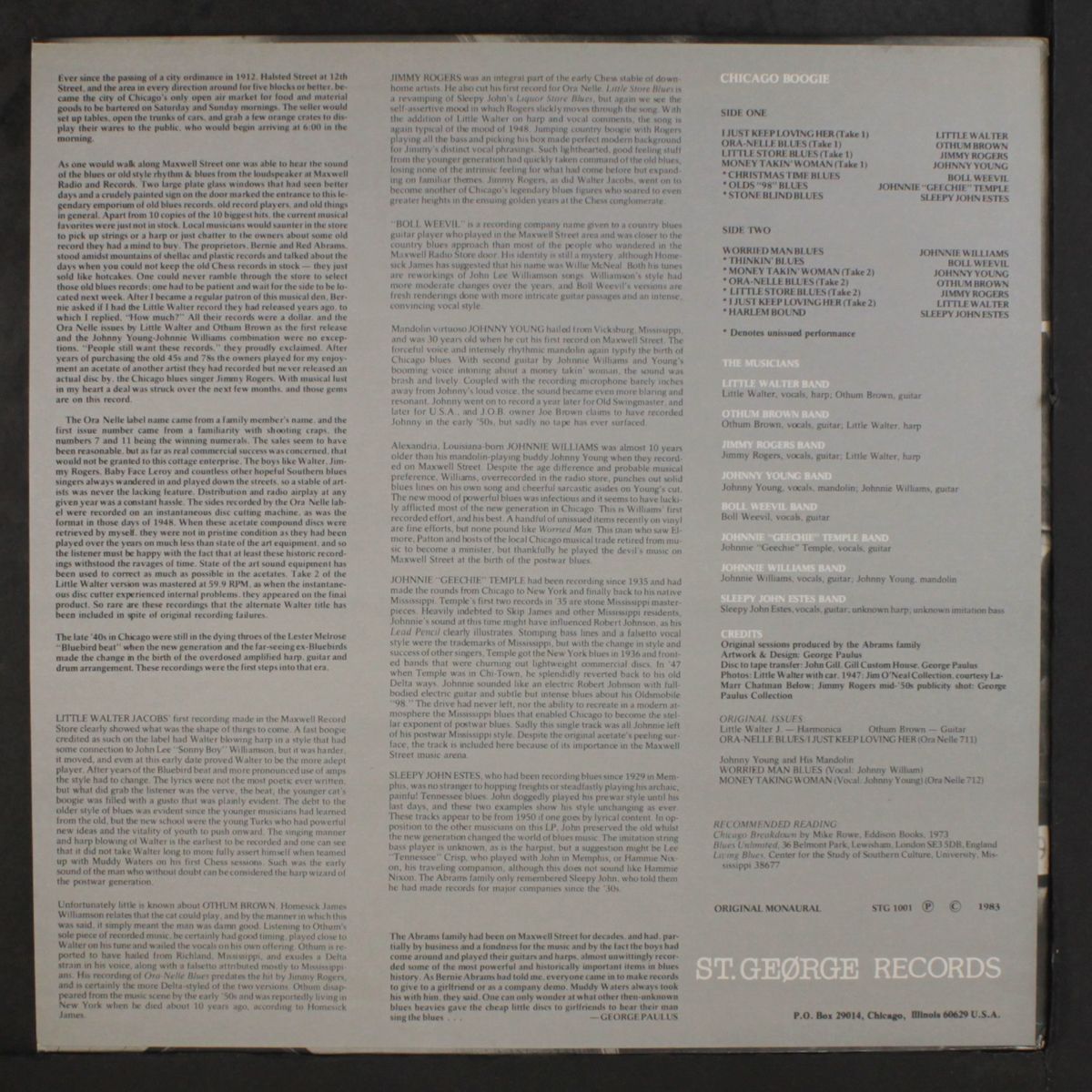 chicago boogie by VARIOUS