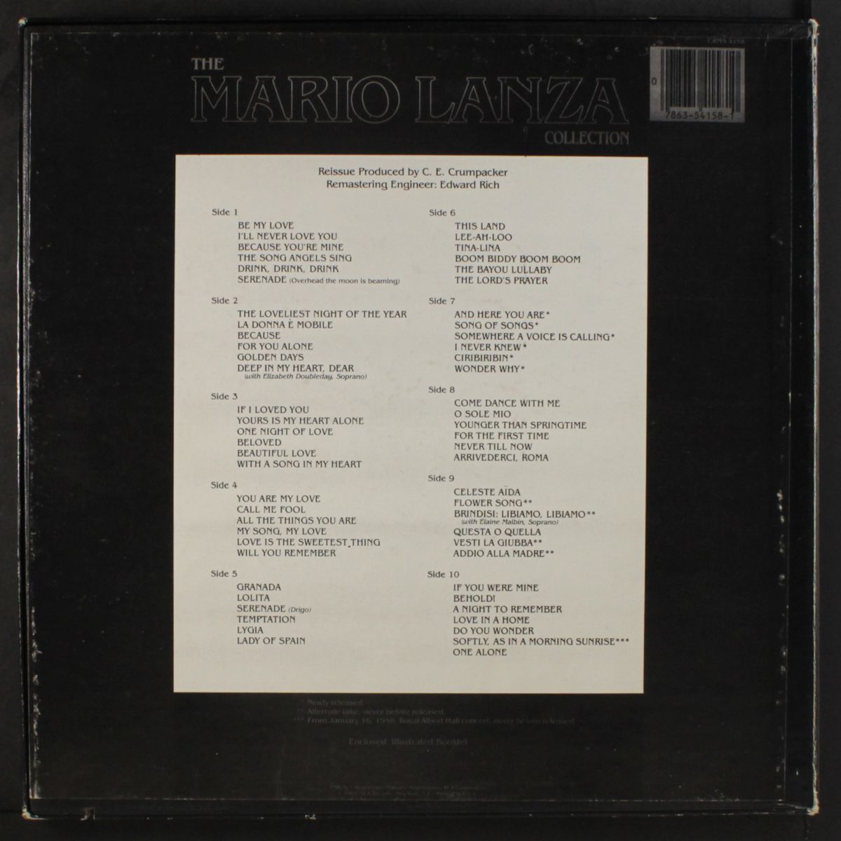 collection by MARIO LANZA