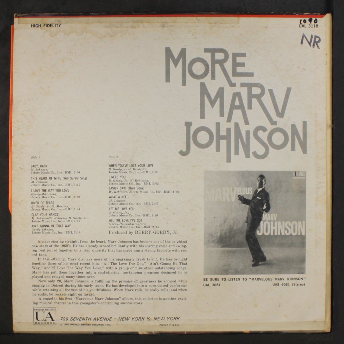 more by MARV JOHNSON