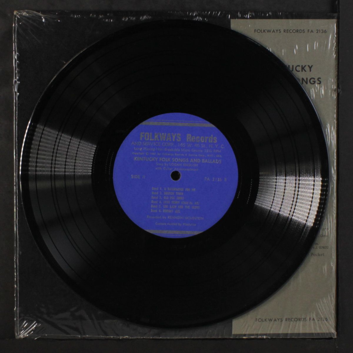 kentucky folk songs and ballads by LOGAN ENGLISH