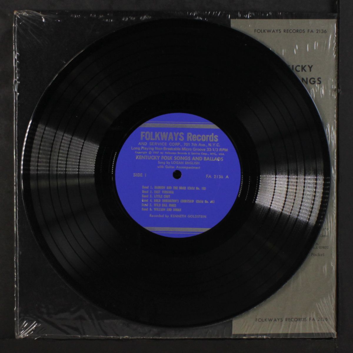 kentucky folk songs and ballads by LOGAN ENGLISH