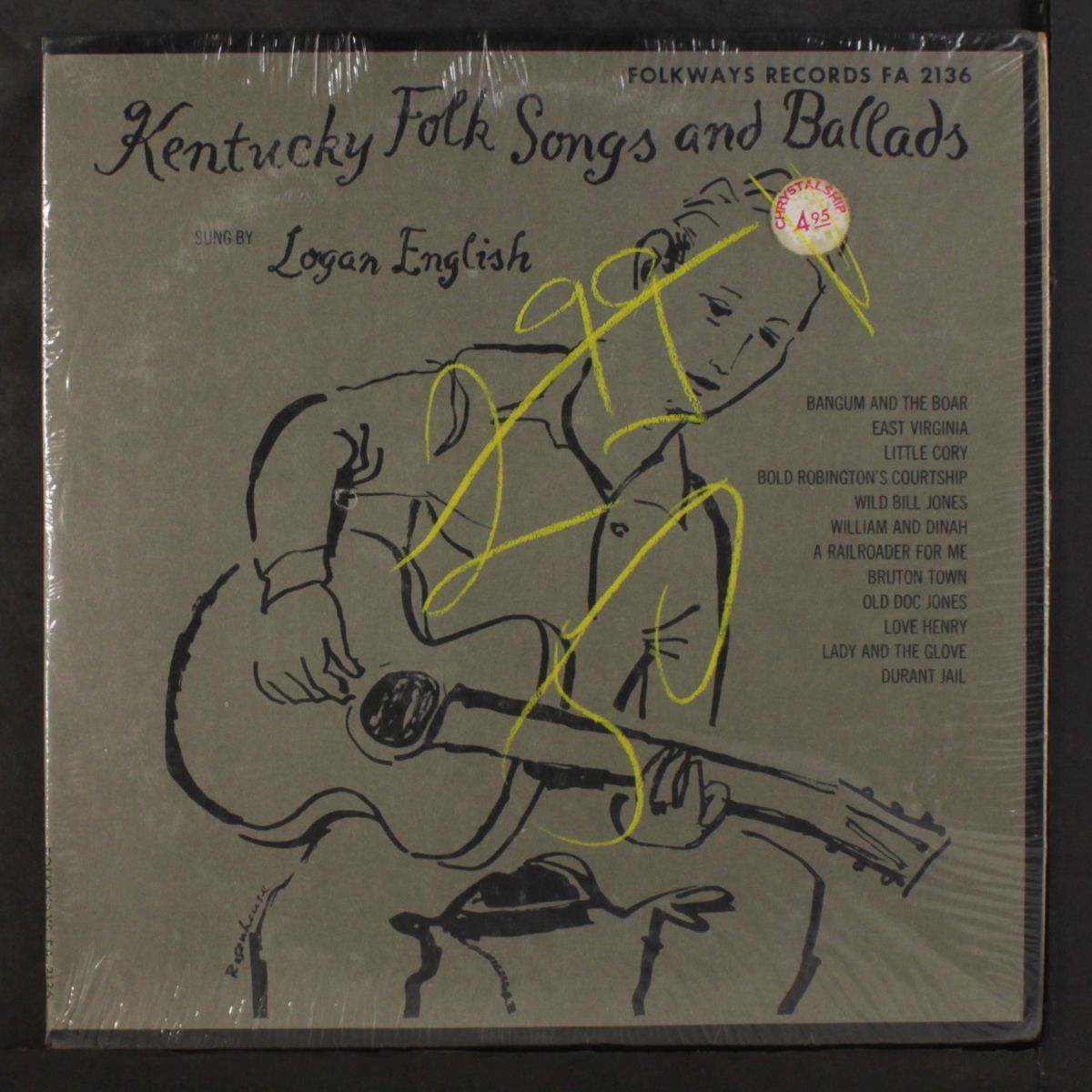 kentucky folk songs and ballads by LOGAN ENGLISH