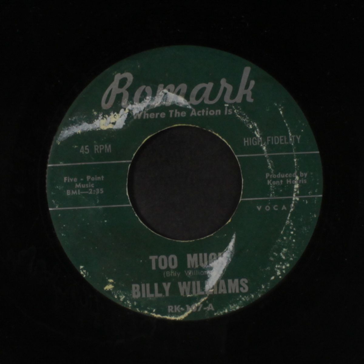 too much / backtrack by BILLY WILLIAMS