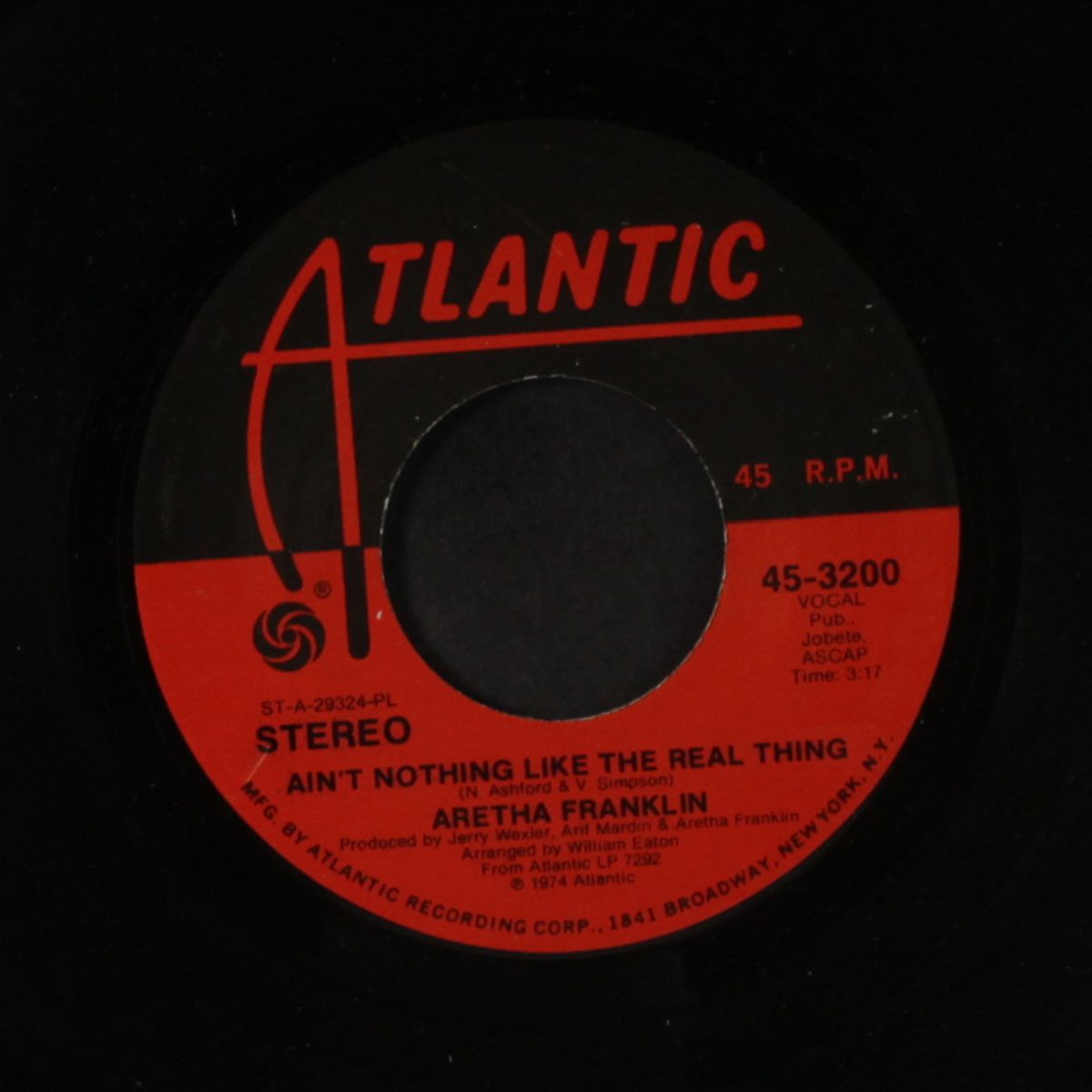 ain't nothing like the real thing / eight days on the road by ARETHA FRANKLIN